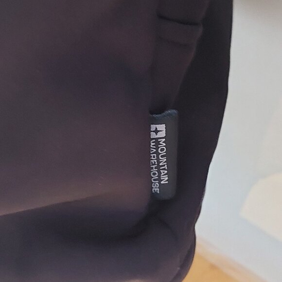 Mountain Warehouse Showerproof Black Zipped Jacket Black Men's Medium - Picture 10 of 15